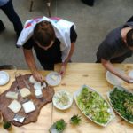 מזנון ארוחת בוקר, קייטרינג חלבי לאירועים