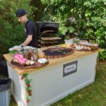 מנגליסט לאירועים. דוכני בשר, המבורגר, קבב, נקניקיות, שווארמה